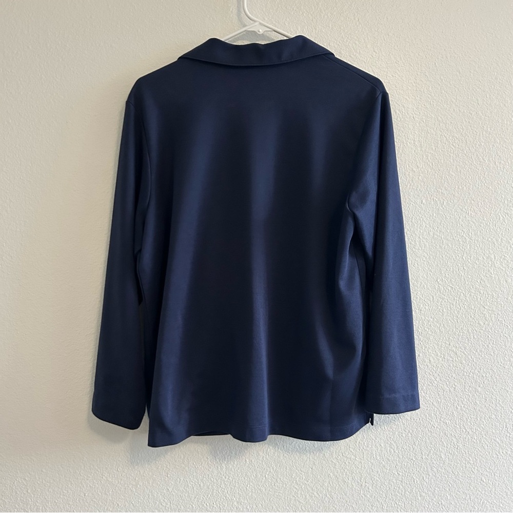 Appleseed's Classic Navy Blazer - Picture 2 of 6